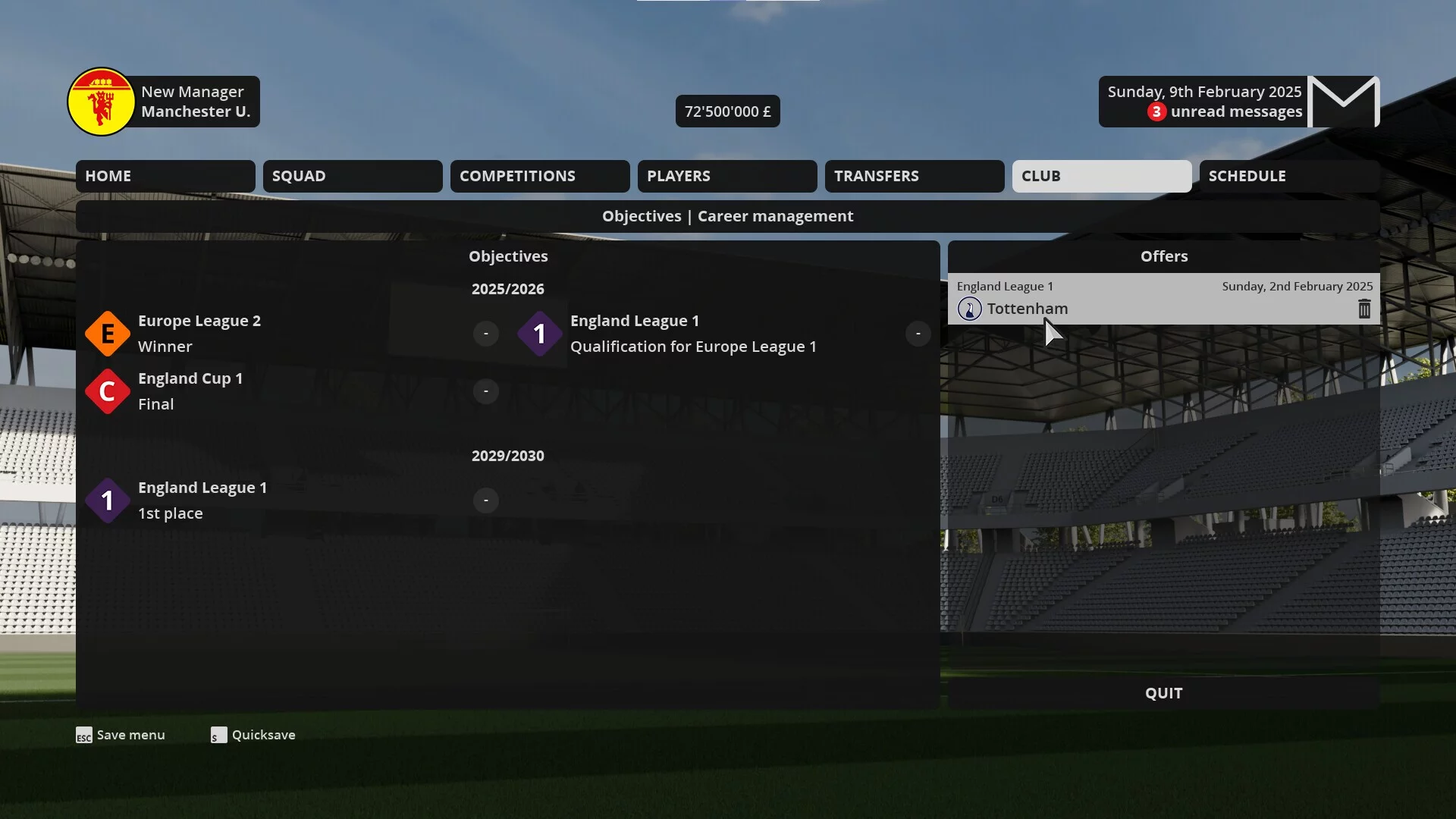 Изображение игры: Football Career Mode 26