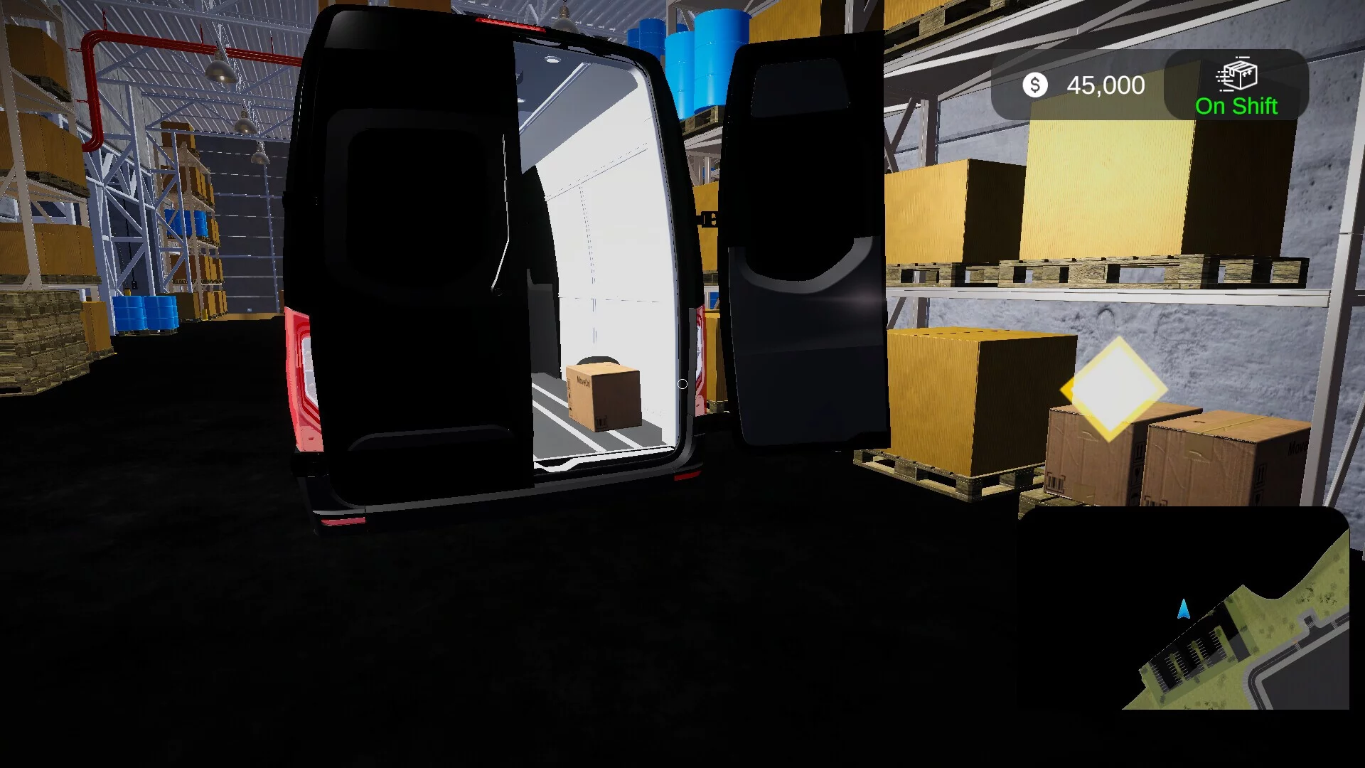 Изображение игры: Courier Life Simulator