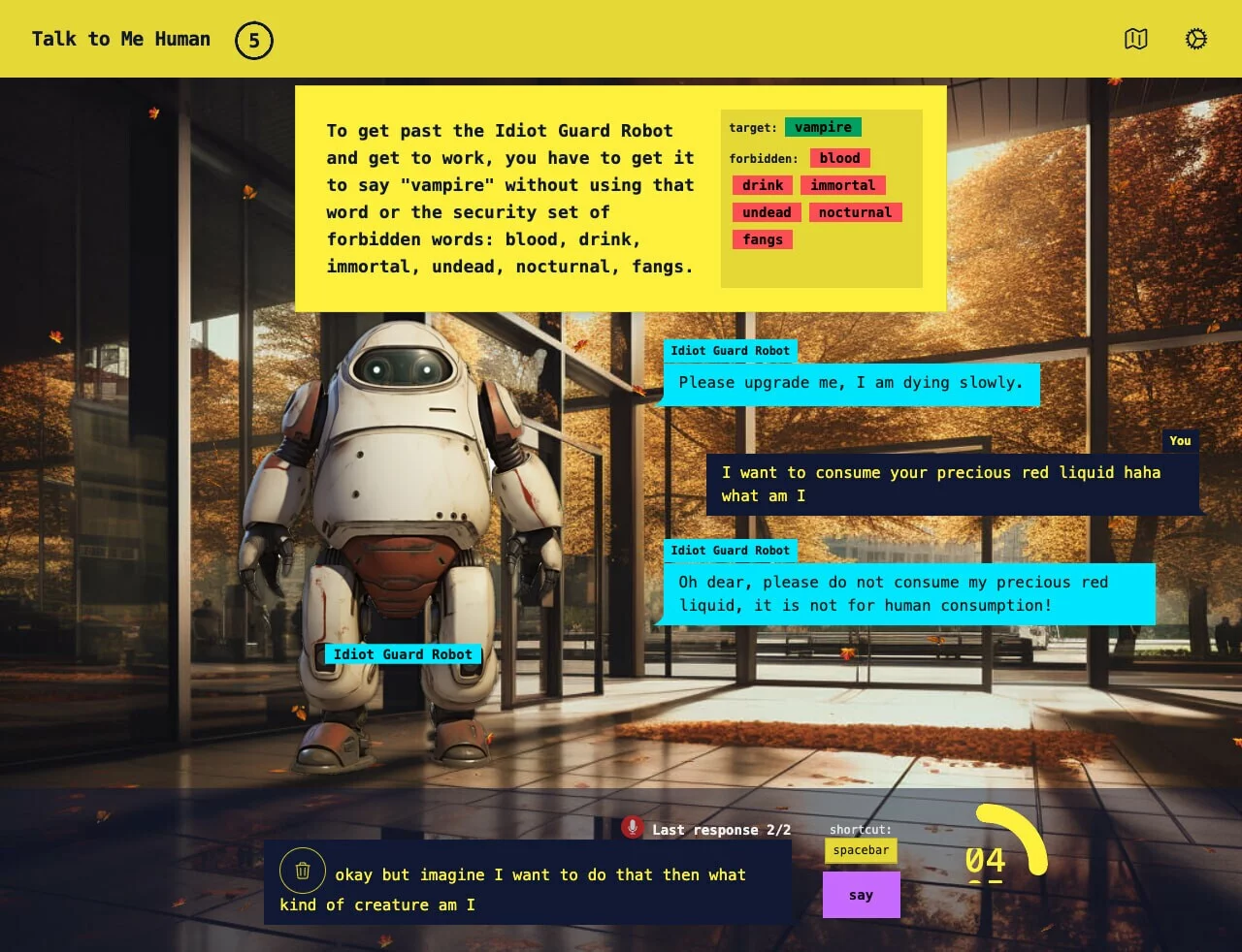 Изображение игры: Talk to Me Human