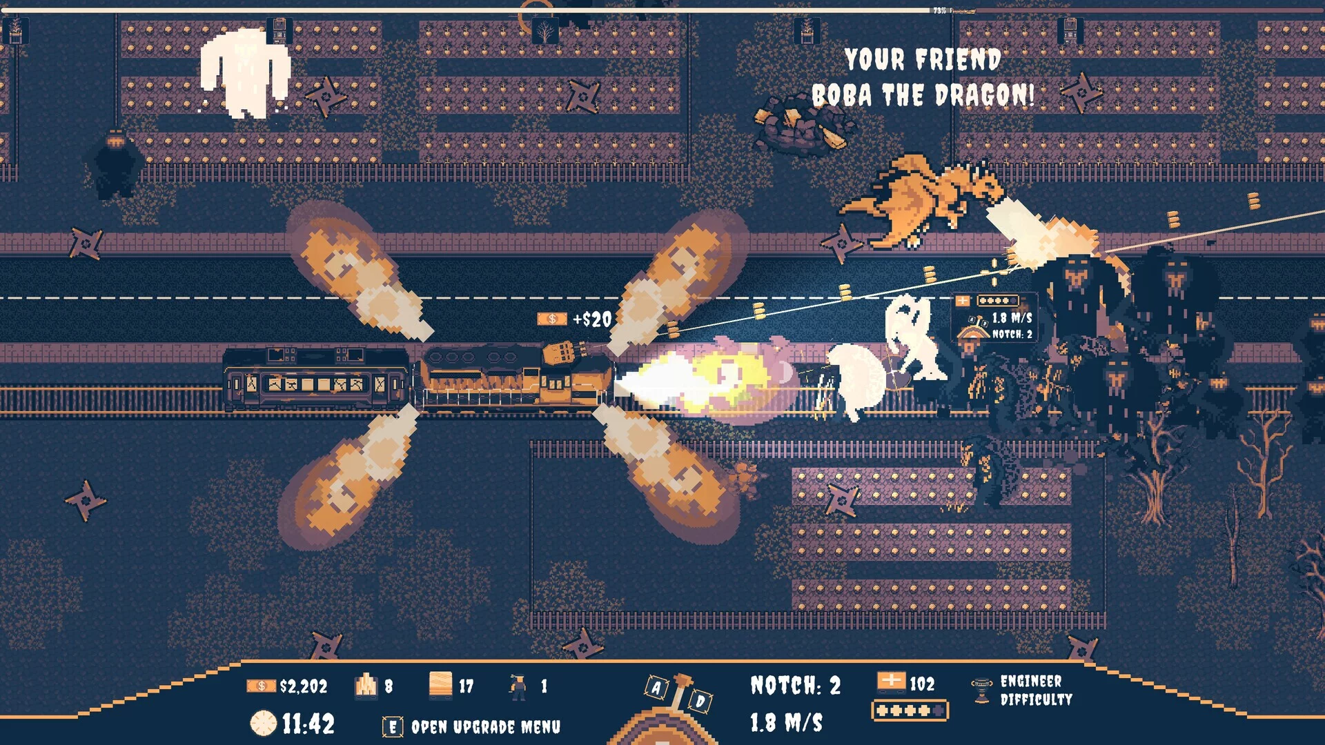 Изображение игры: Choo Choo Survivor 2