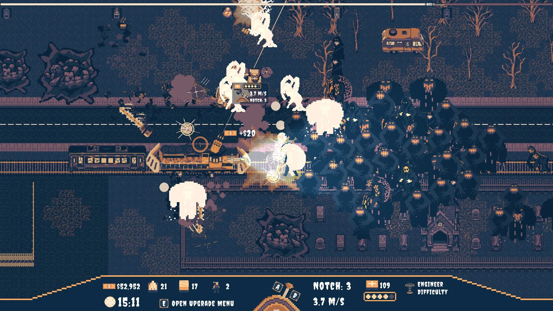 Изображение игры: Choo Choo Survivor 2