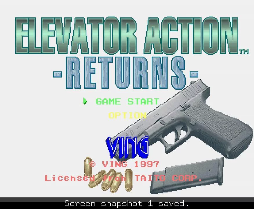 Изображение игры: Elevator Action: Returns
