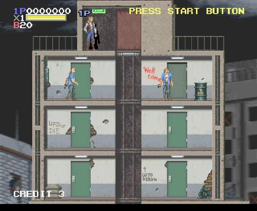 Изображение игры: Elevator Action: Returns