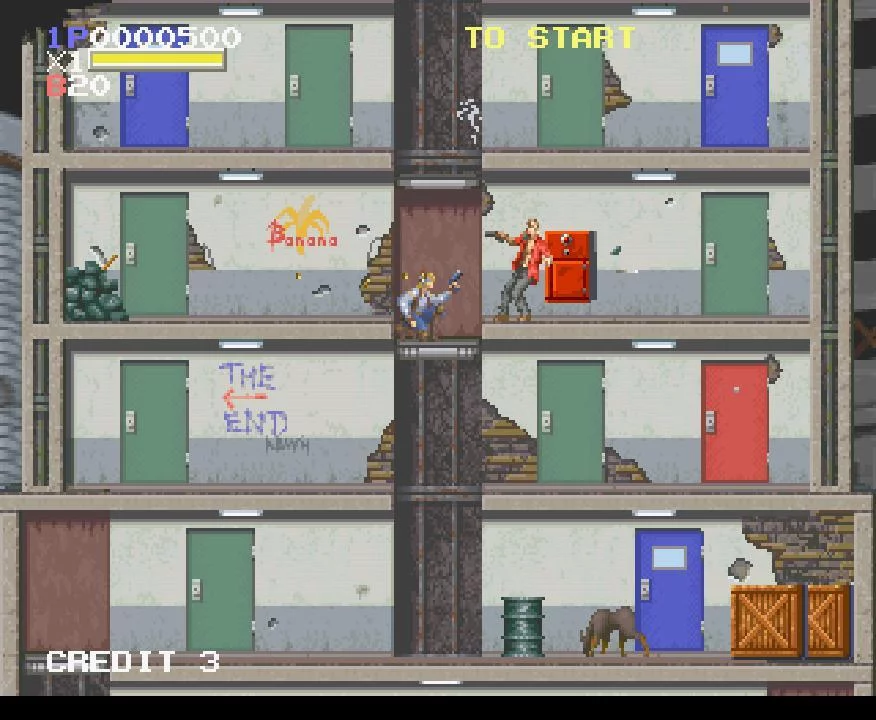 Изображение игры: Elevator Action: Returns