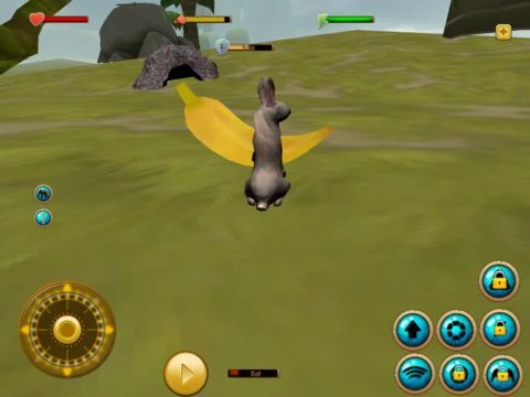 Изображение игры: Wild Rabbit Simulator 3D