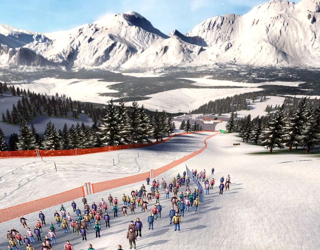 Изображение игры: Alpine Ski Racing 2007
