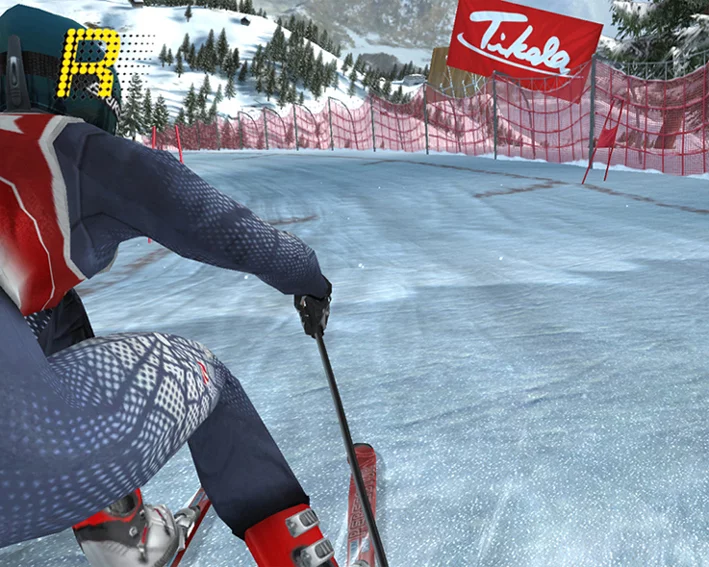 Изображение игры: Alpine Ski Racing 2007
