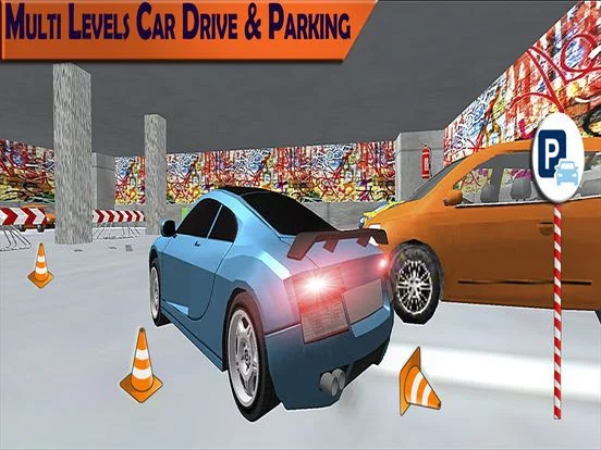 Изображение игры: Extreme Multi Level Parking: The real Driving Test