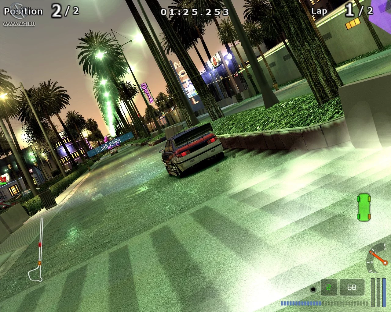 Изображение игры: LA Street Racing