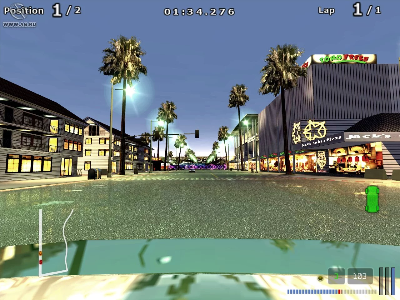 Изображение игры: LA Street Racing