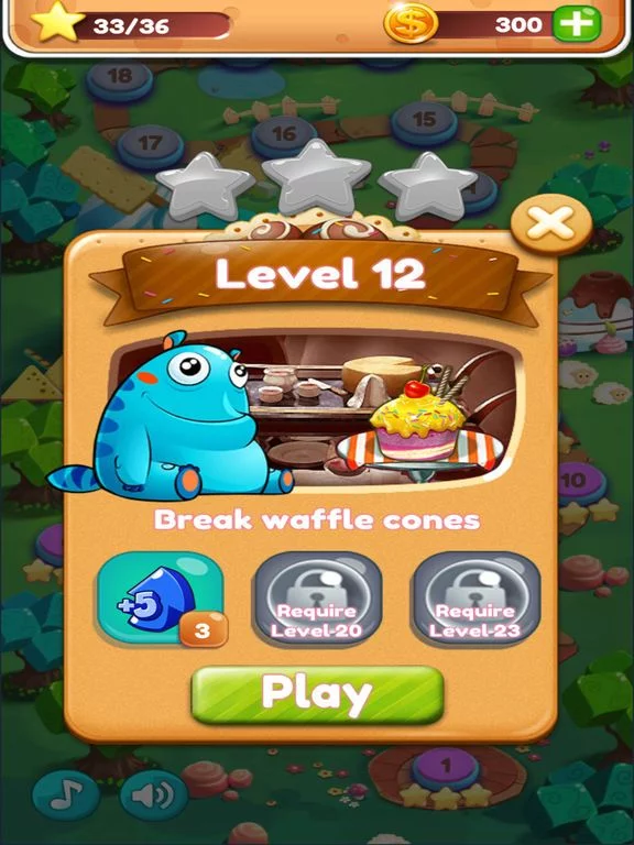 Изображение игры: Cookie monster saga