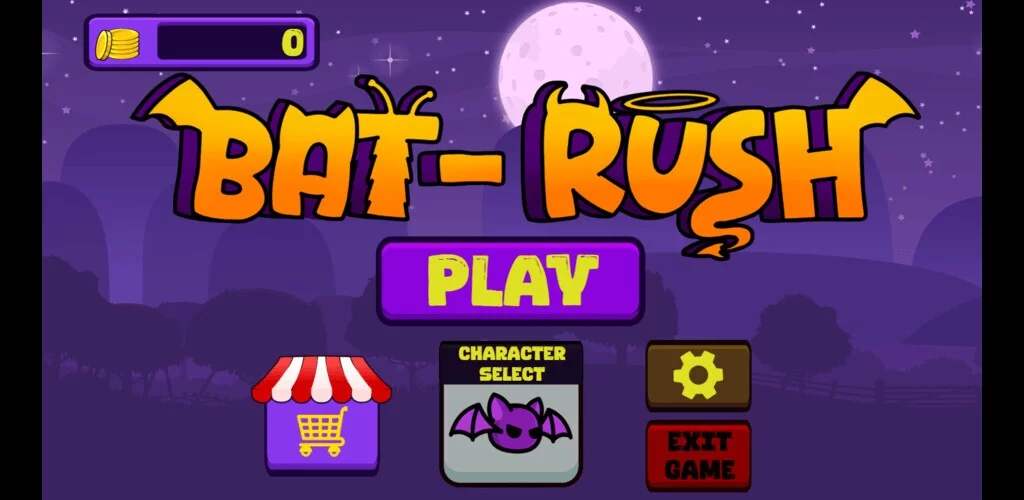Изображение игры: Bat-Rush