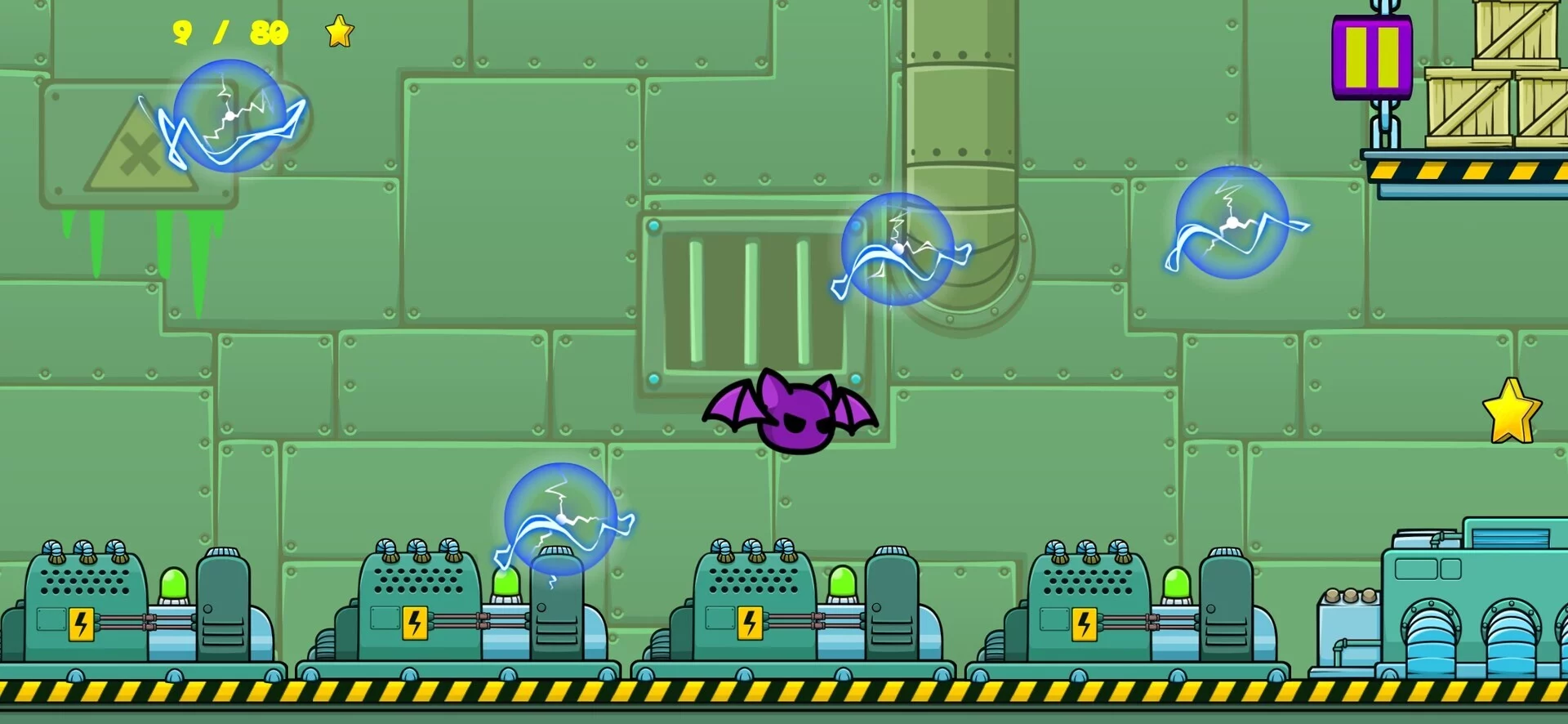 Изображение игры: Bat-Rush