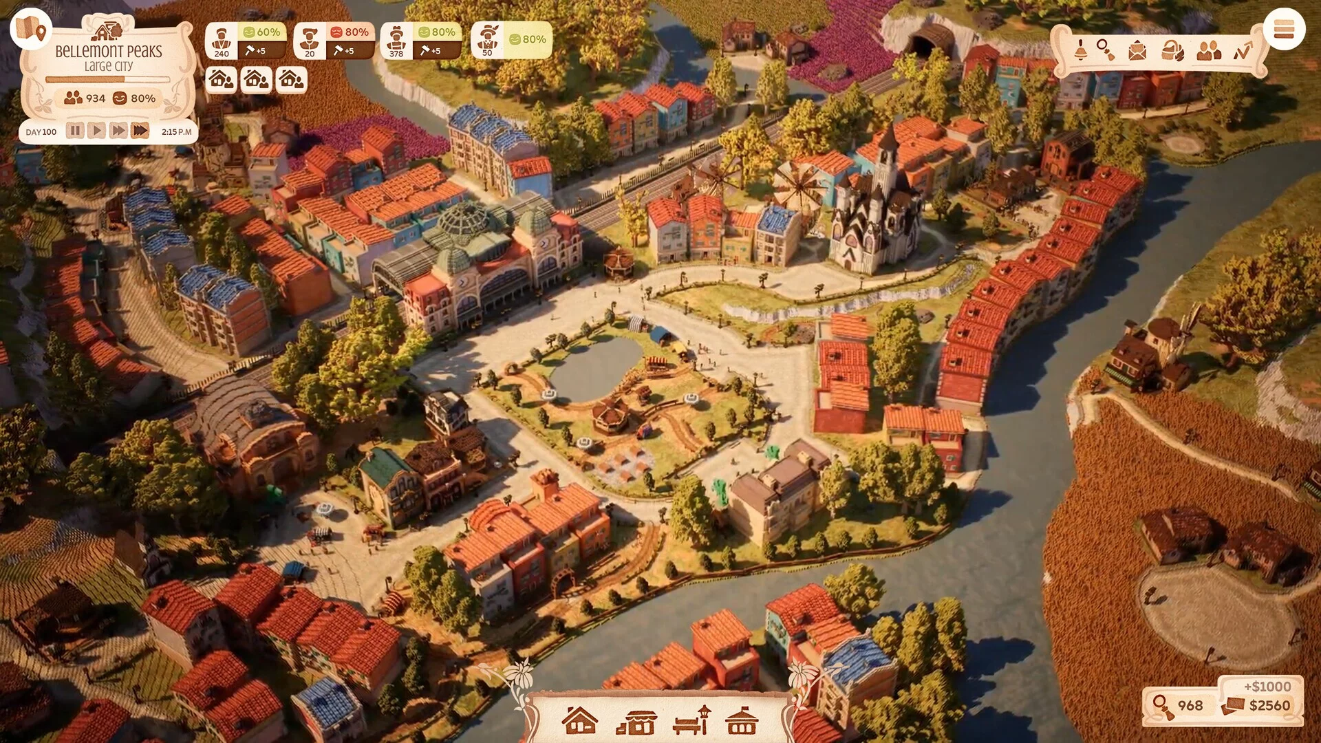 Изображение игры: Town to City