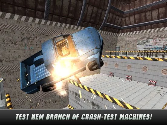 Изображение игры: Extreme Car Crash Test Simulator 3D Full