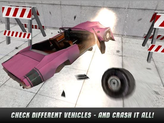 Изображение игры: Extreme Car Crash Test Simulator 3D Full