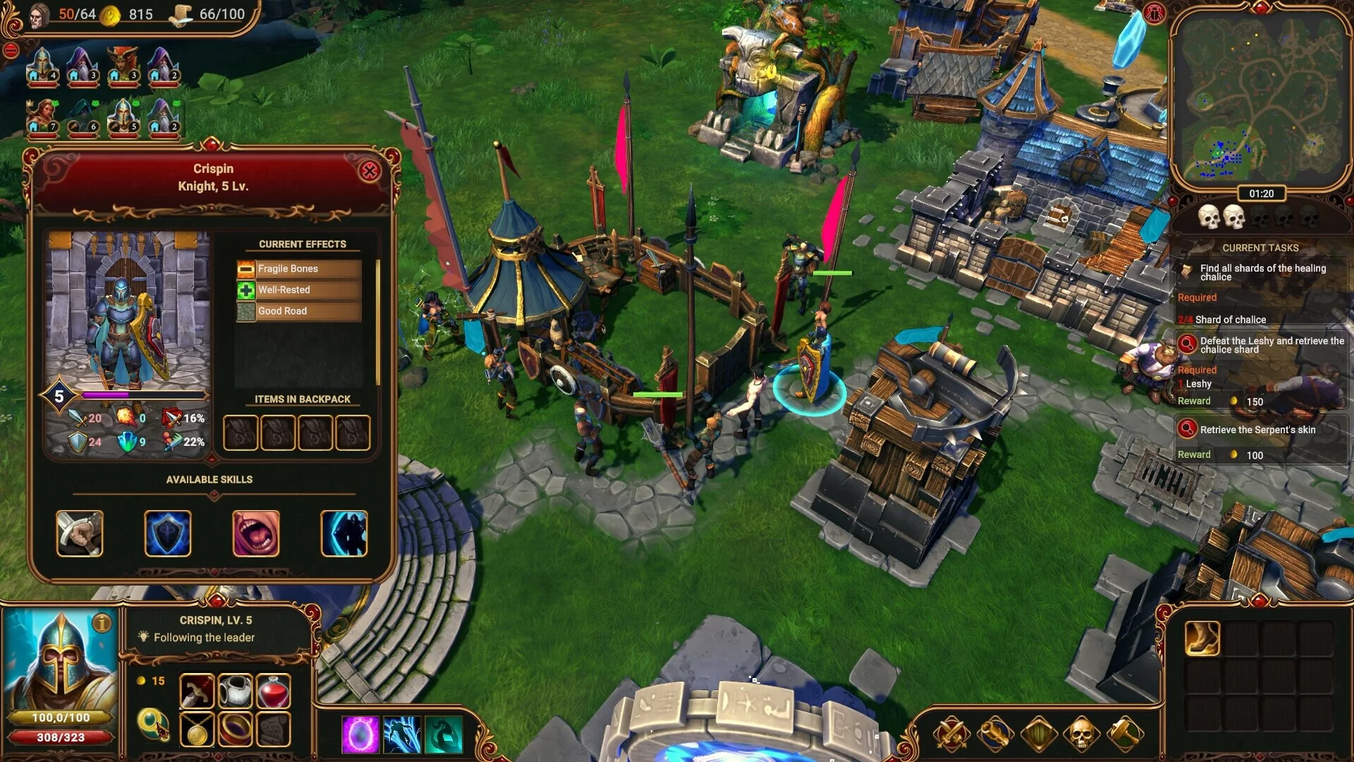 Изображение игры: Lessaria: Fantasy Kingdom Sim