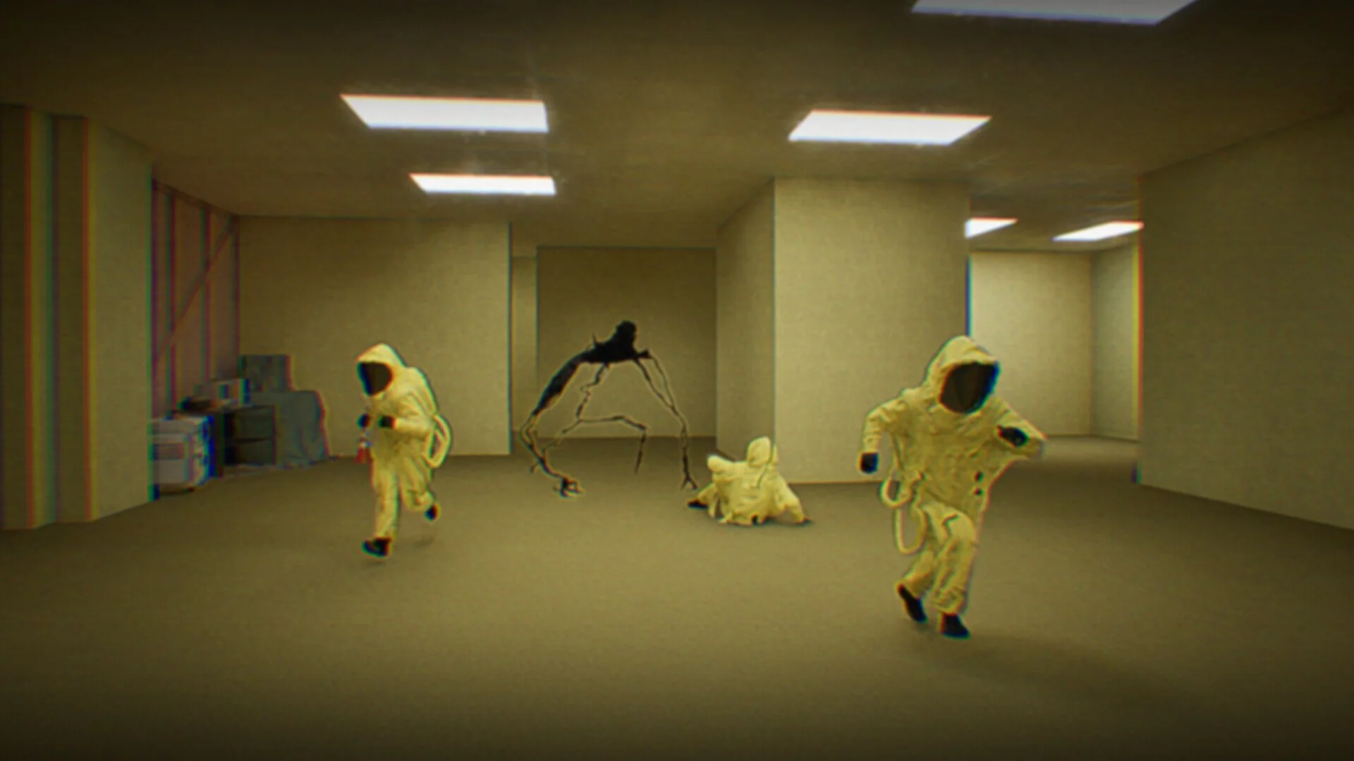 Изображение игры: Backrooms: Facility Unknown