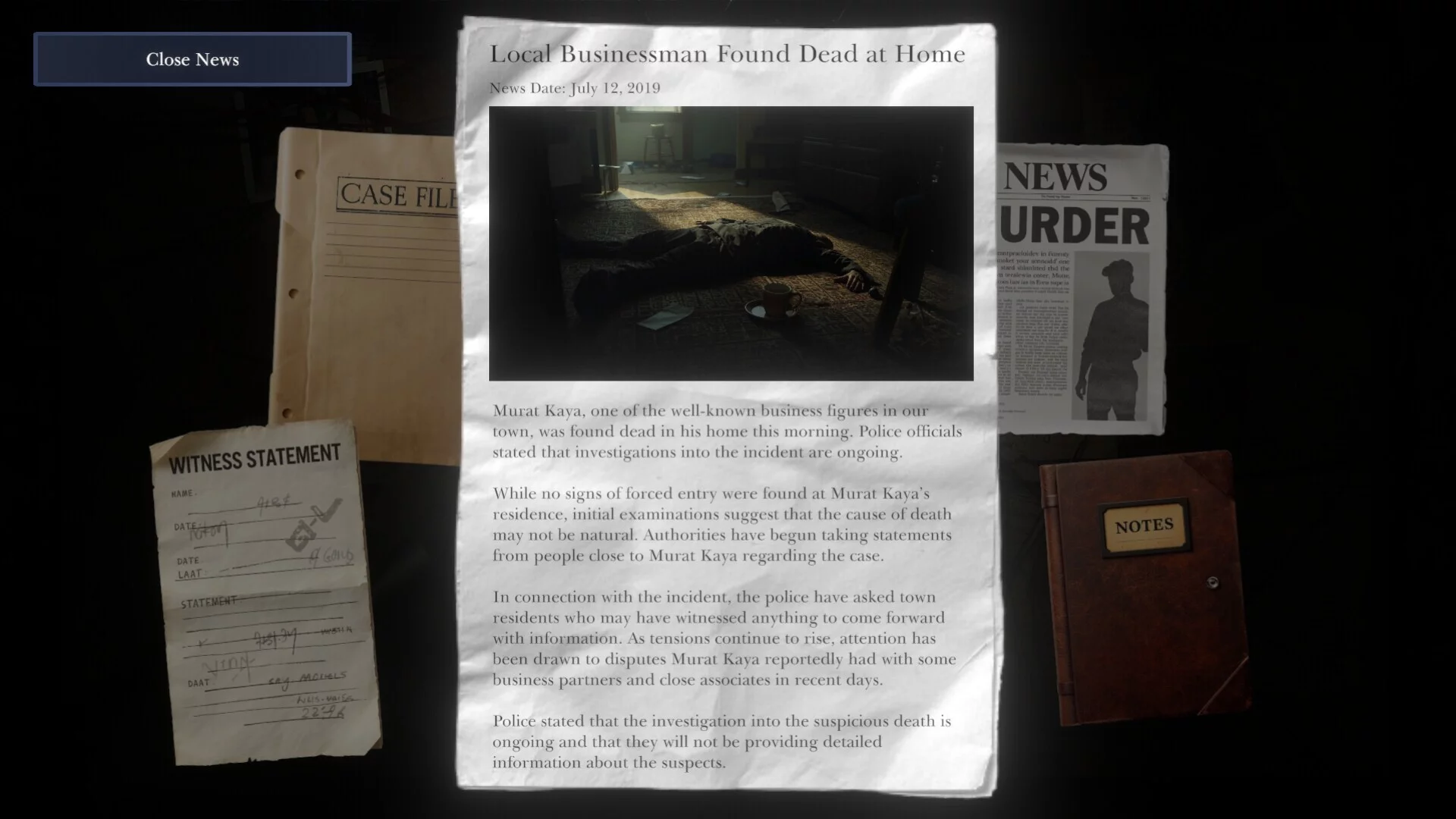 Изображение игры: Murder Mystery Stories