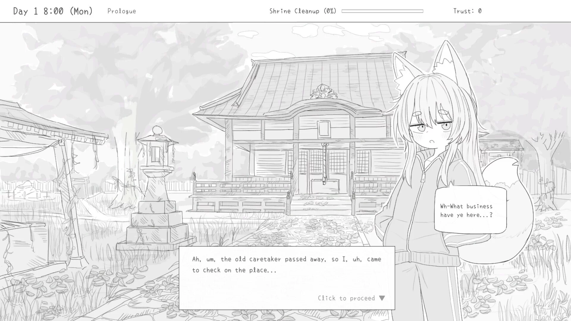 Изображение игры: Living with a Little Fox Girl