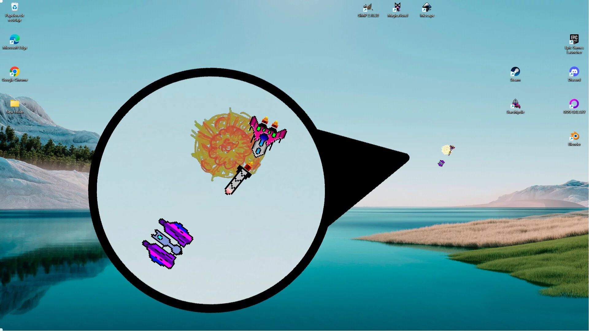 Изображение игры: StarShipdle