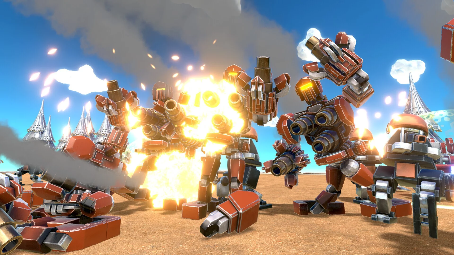 Изображение игры: Age Of Warbots
