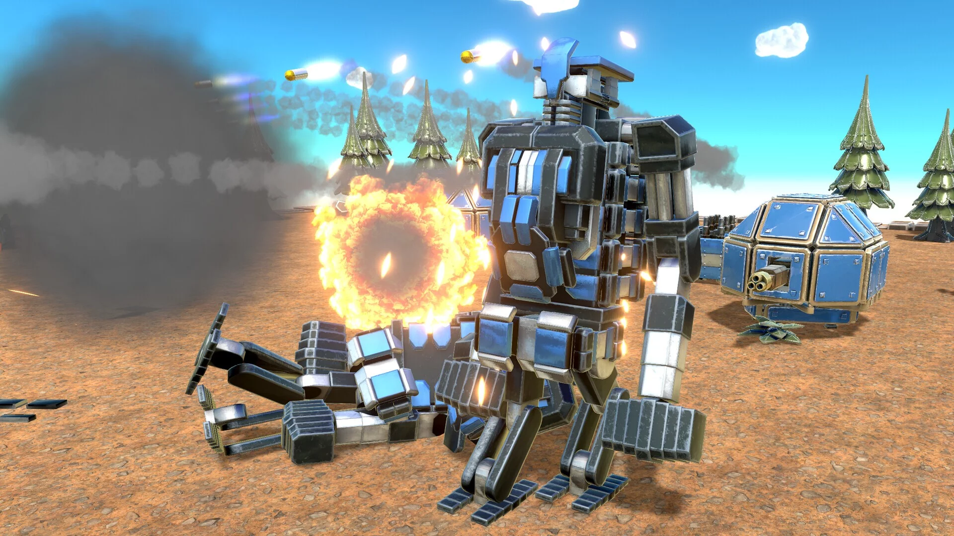 Изображение игры: Age Of Warbots
