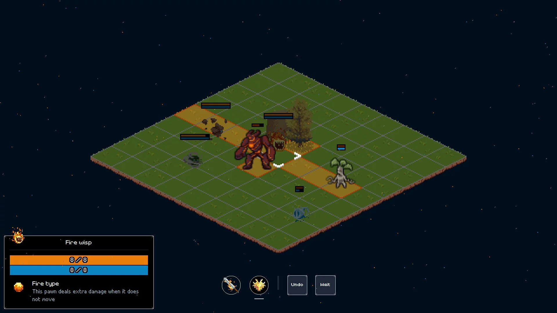 Изображение игры: Wisps of the Elements