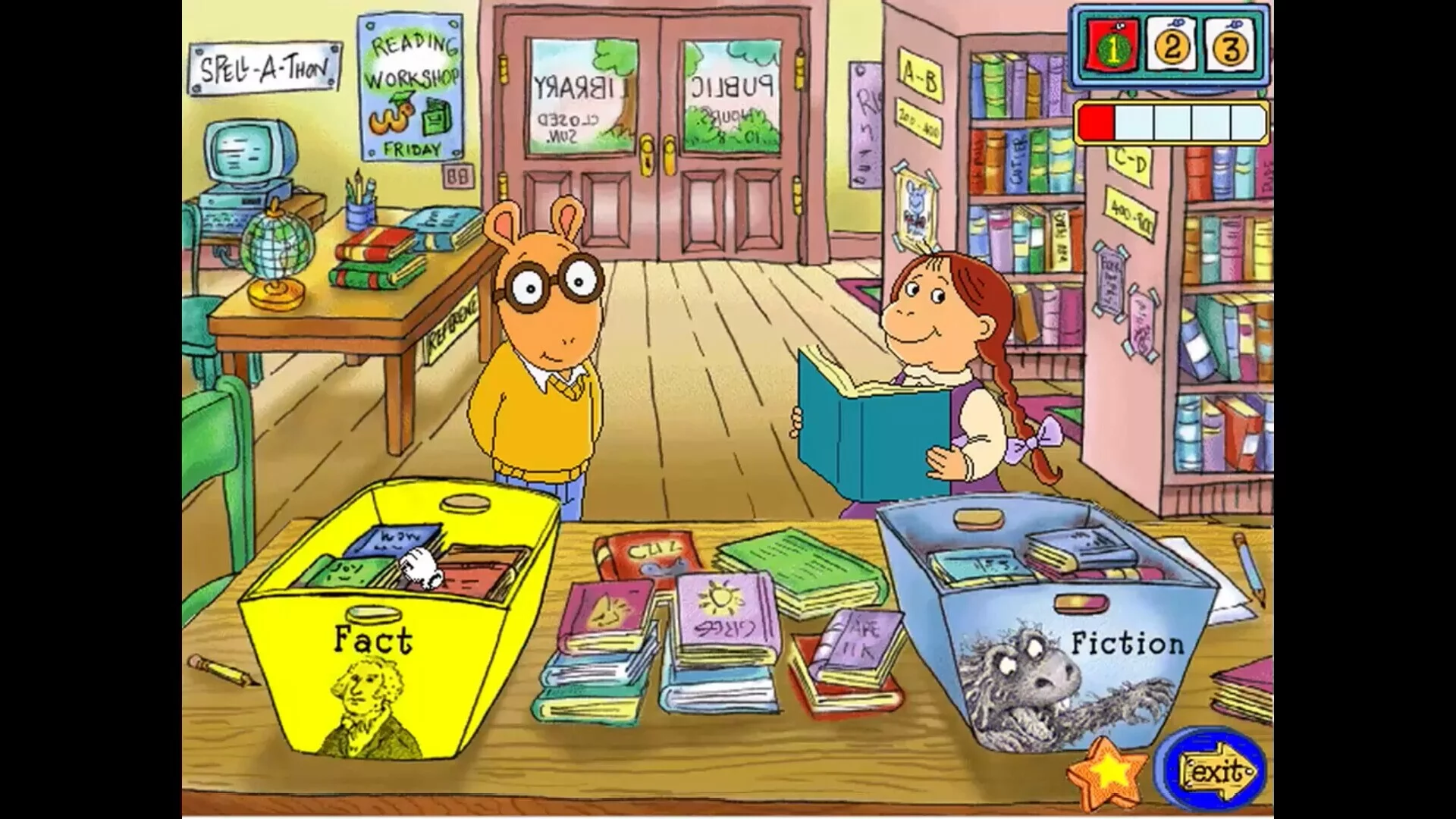 Изображение игры: Arthur's Kindergarten