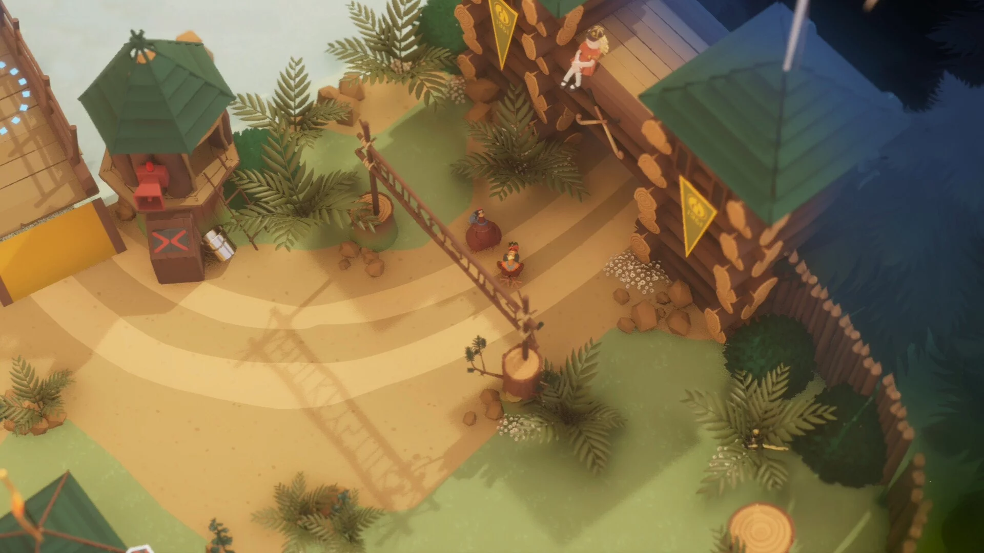 Изображение игры: Chicken Run: Eggstraction