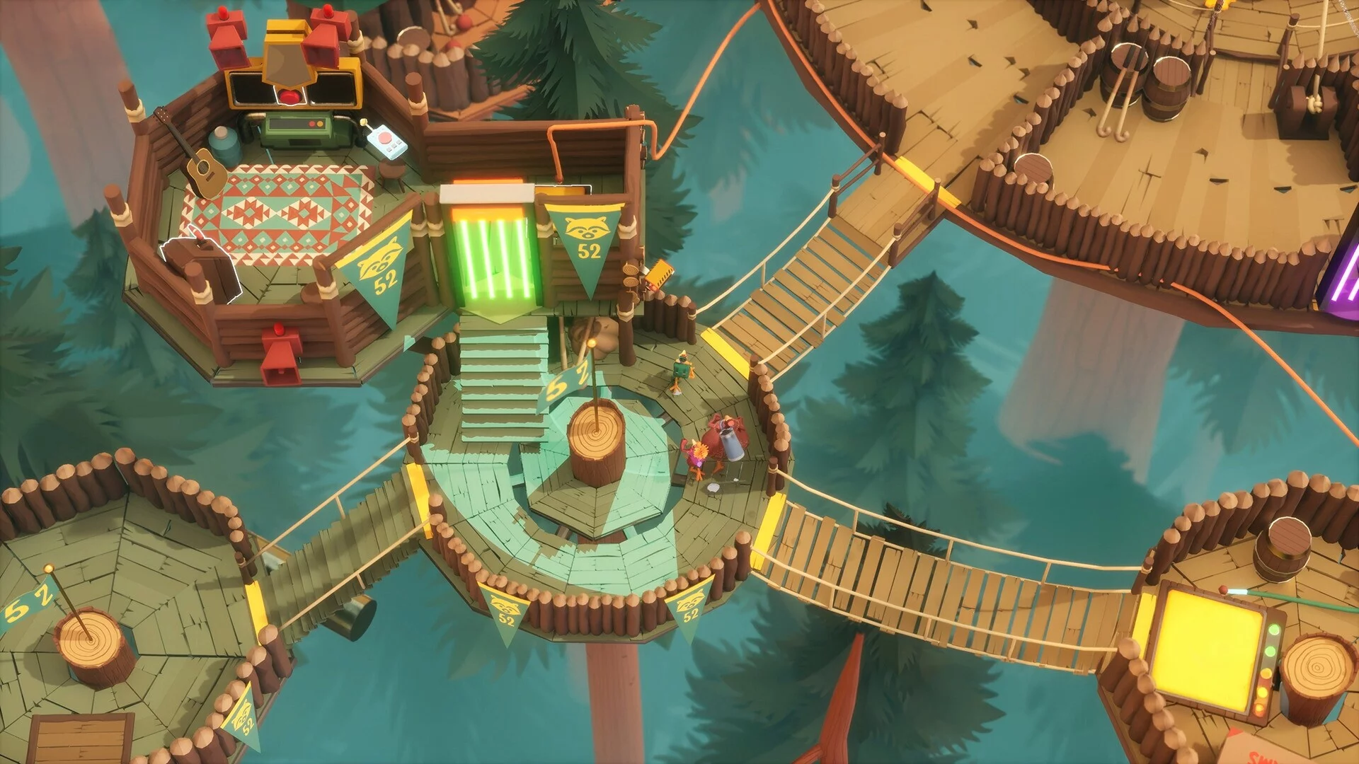 Изображение игры: Chicken Run: Eggstraction