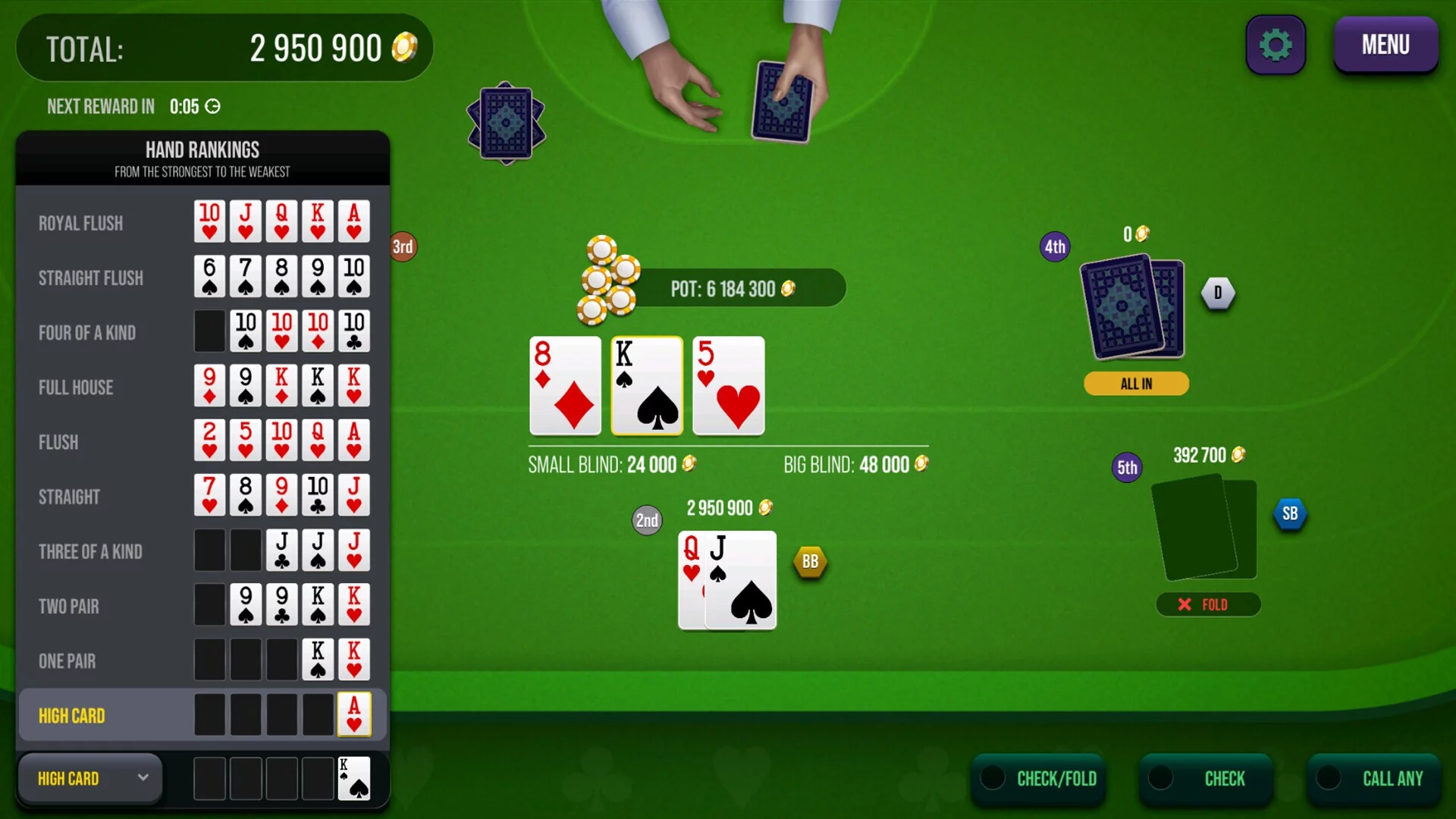 Изображение игры: Grand Poker Casino