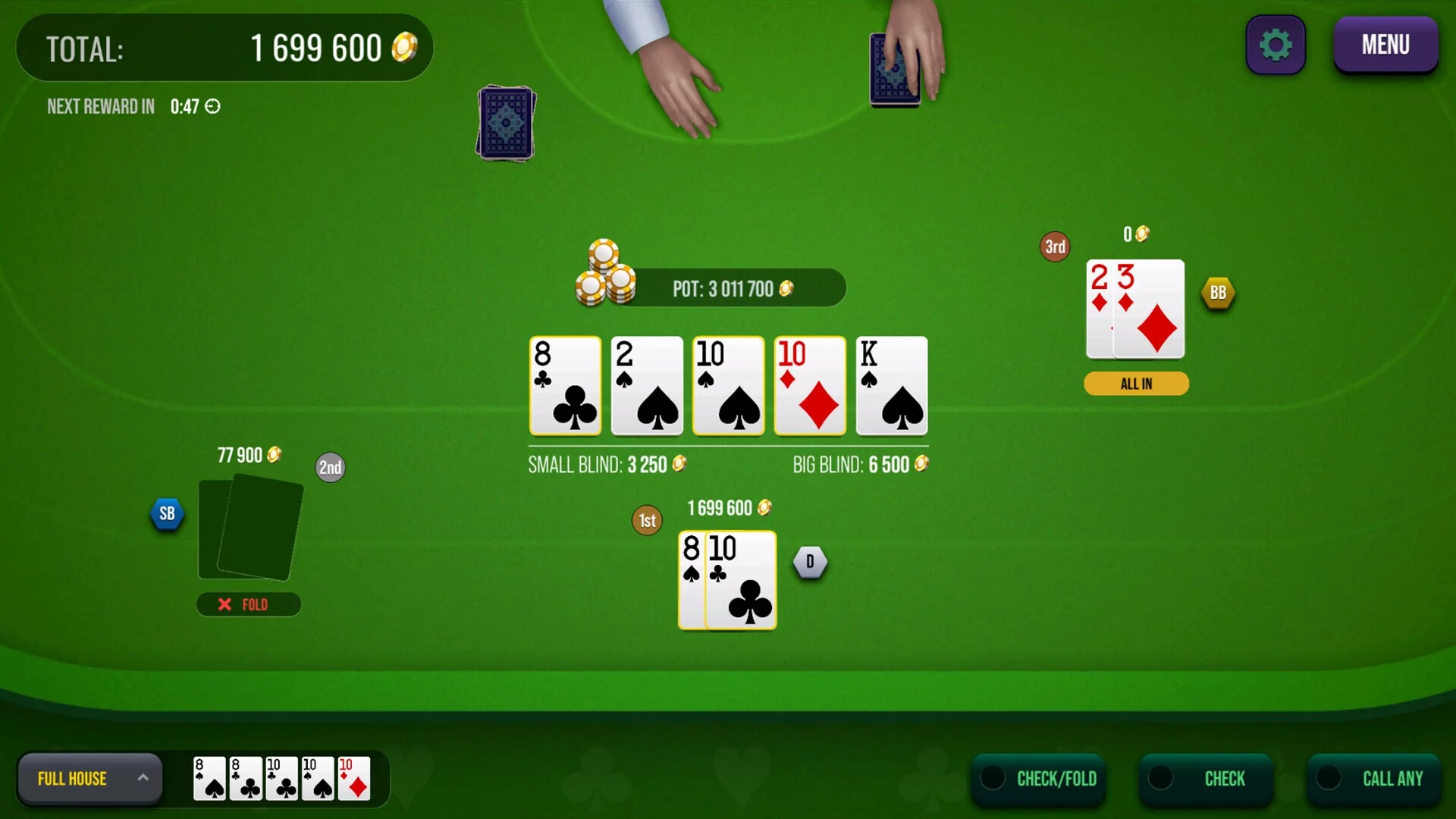 Изображение игры: Grand Poker Casino
