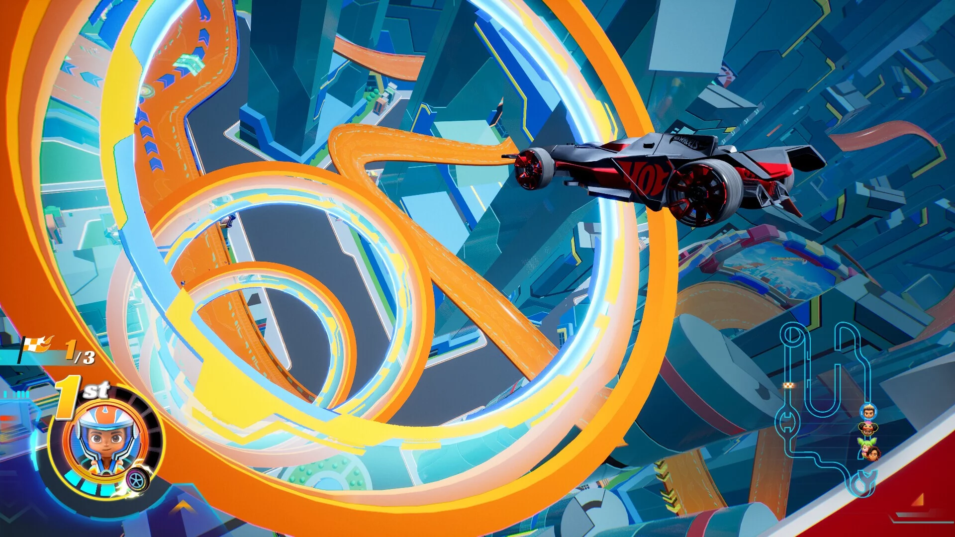 Изображение игры: Hot Wheels Let's Race: Ultimate Speed