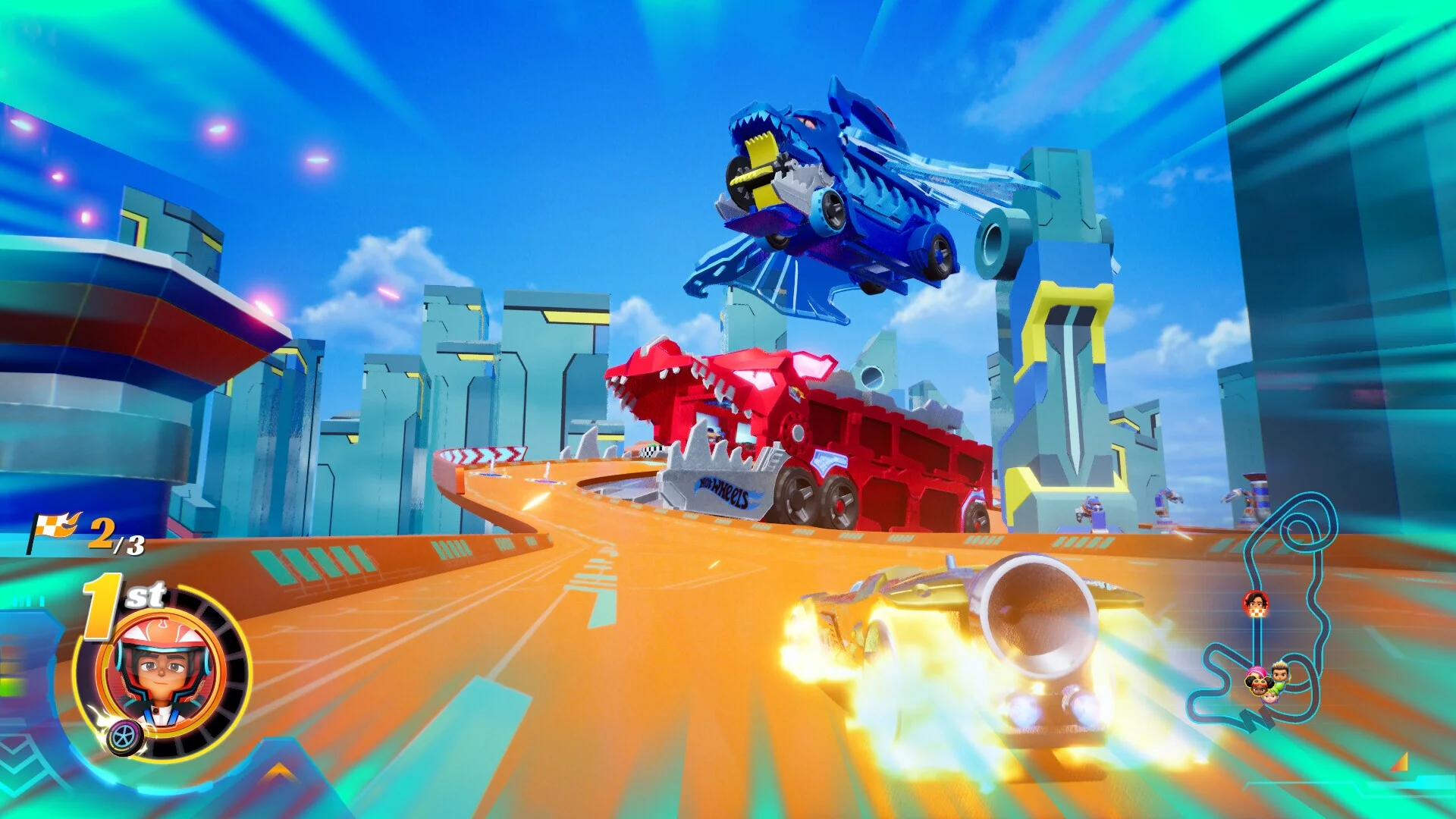Изображение игры: Hot Wheels Let's Race: Ultimate Speed