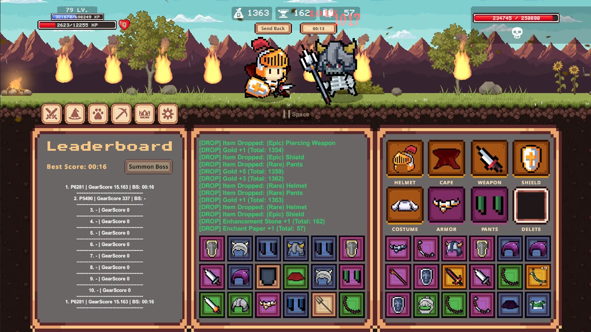 Изображение игры: Loot of Idle