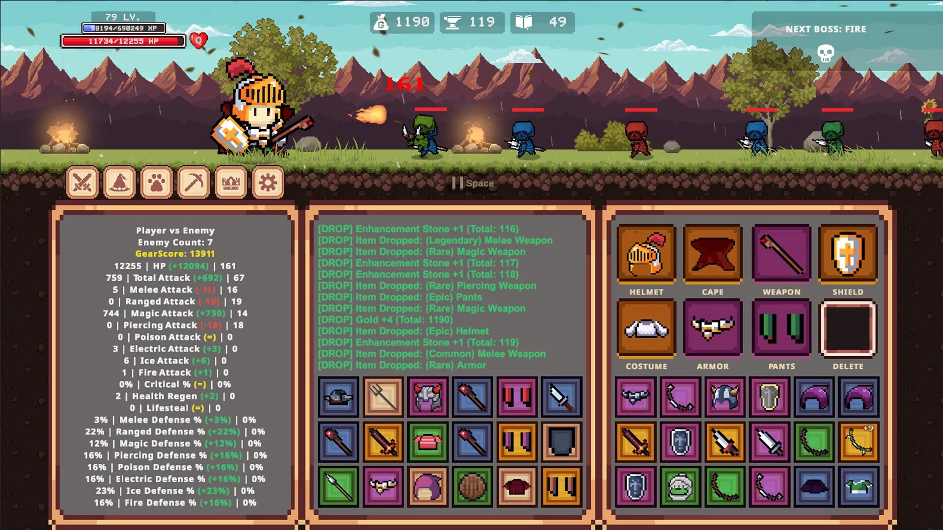 Изображение игры: Loot of Idle