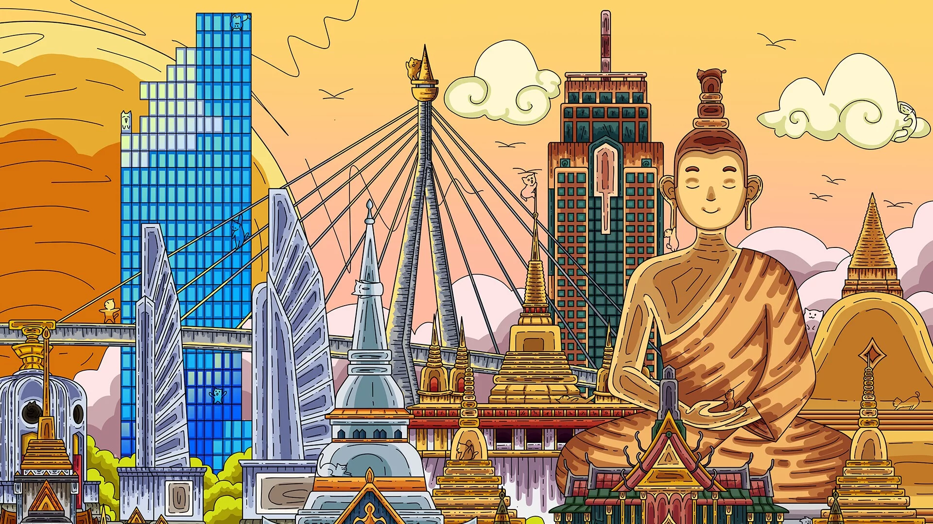 Изображение игры: 100 Thailand Cats