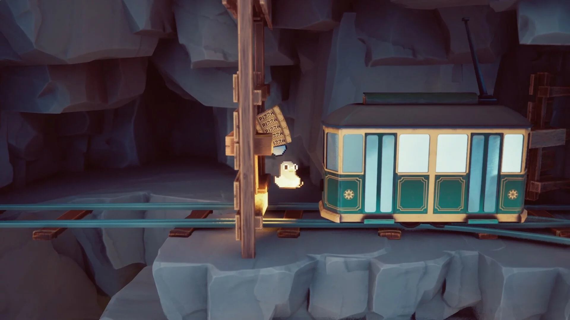 Изображение игры: GuGu Pizza: Delivering Pizza to the Space Station? Boss, this is just not right!