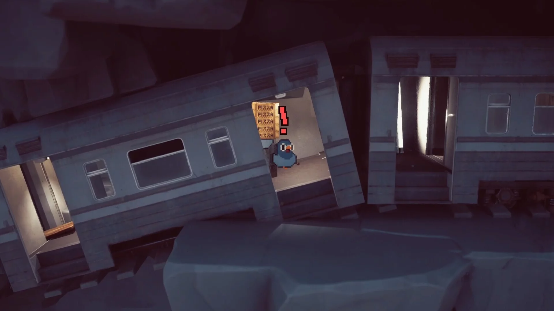 Изображение игры: GuGu Pizza: Delivering Pizza to the Space Station? Boss, this is just not right!