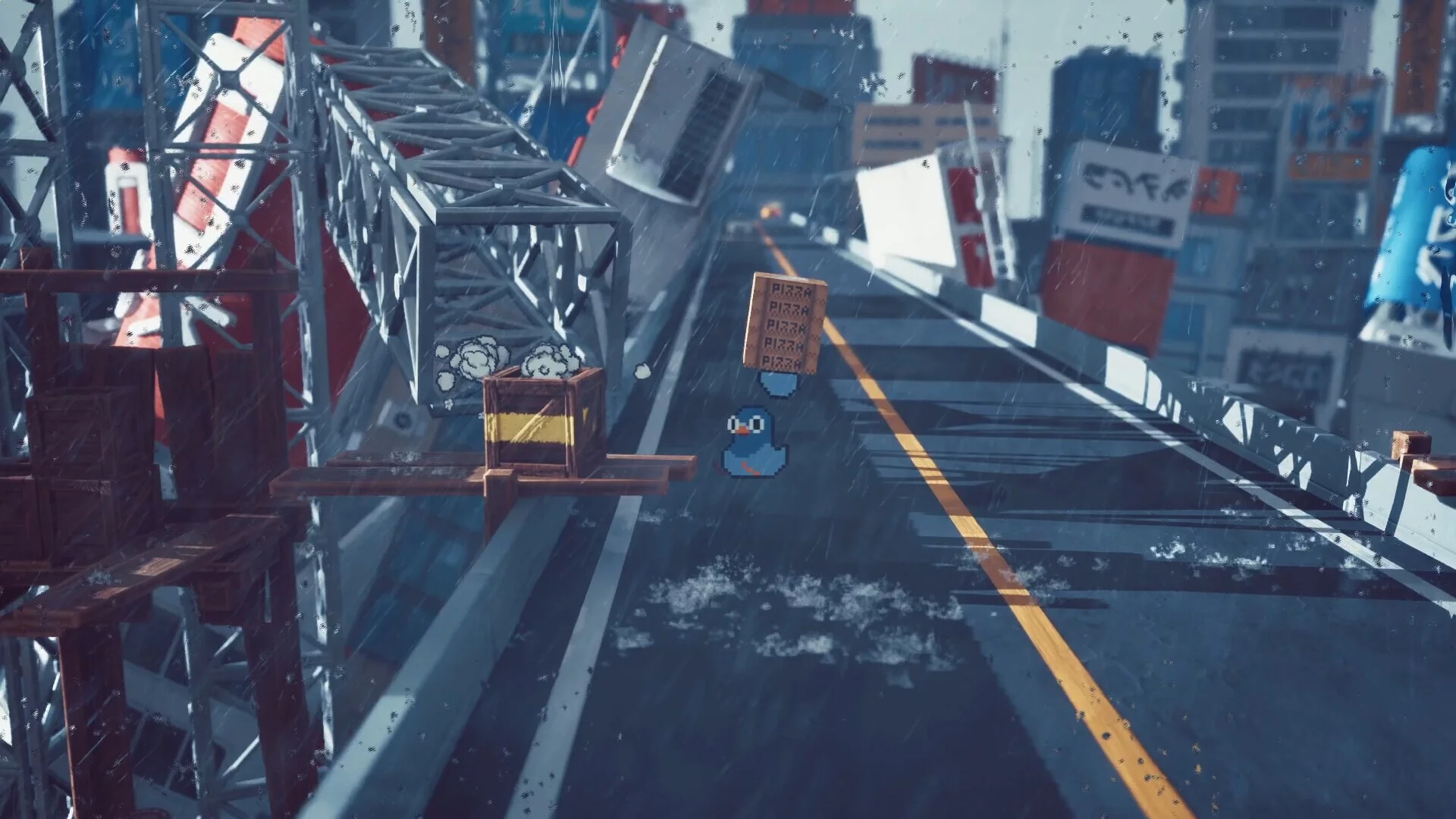 Изображение игры: GuGu Pizza: Delivering Pizza to the Space Station? Boss, this is just not right!