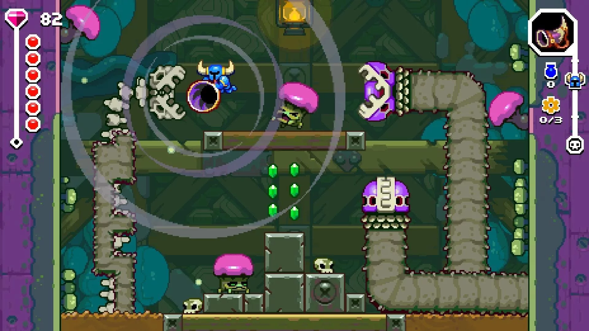 Изображение игры: Shovel Knight Dig
