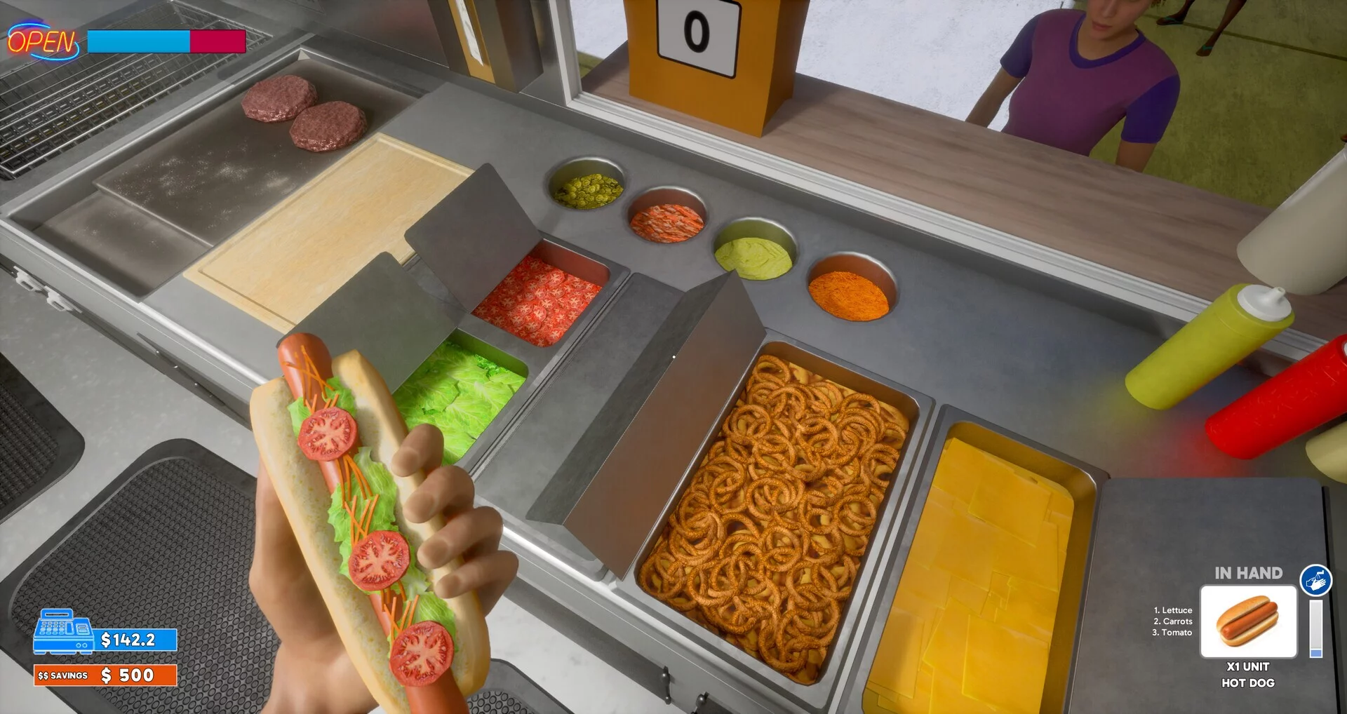 Изображение игры: Hotdog: The Videogame