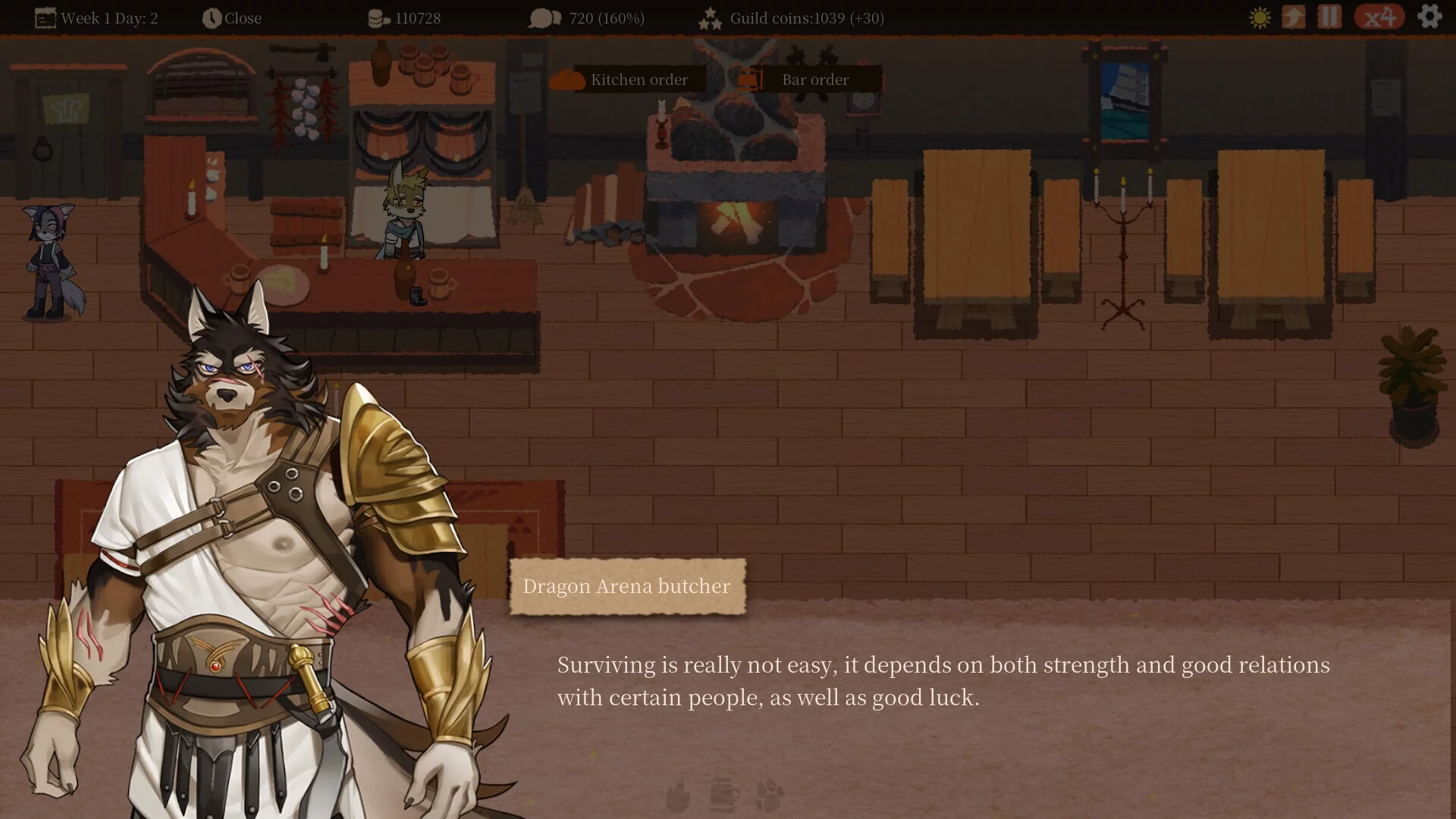 Изображение игры: 白影酒馆 Tavern Revisited