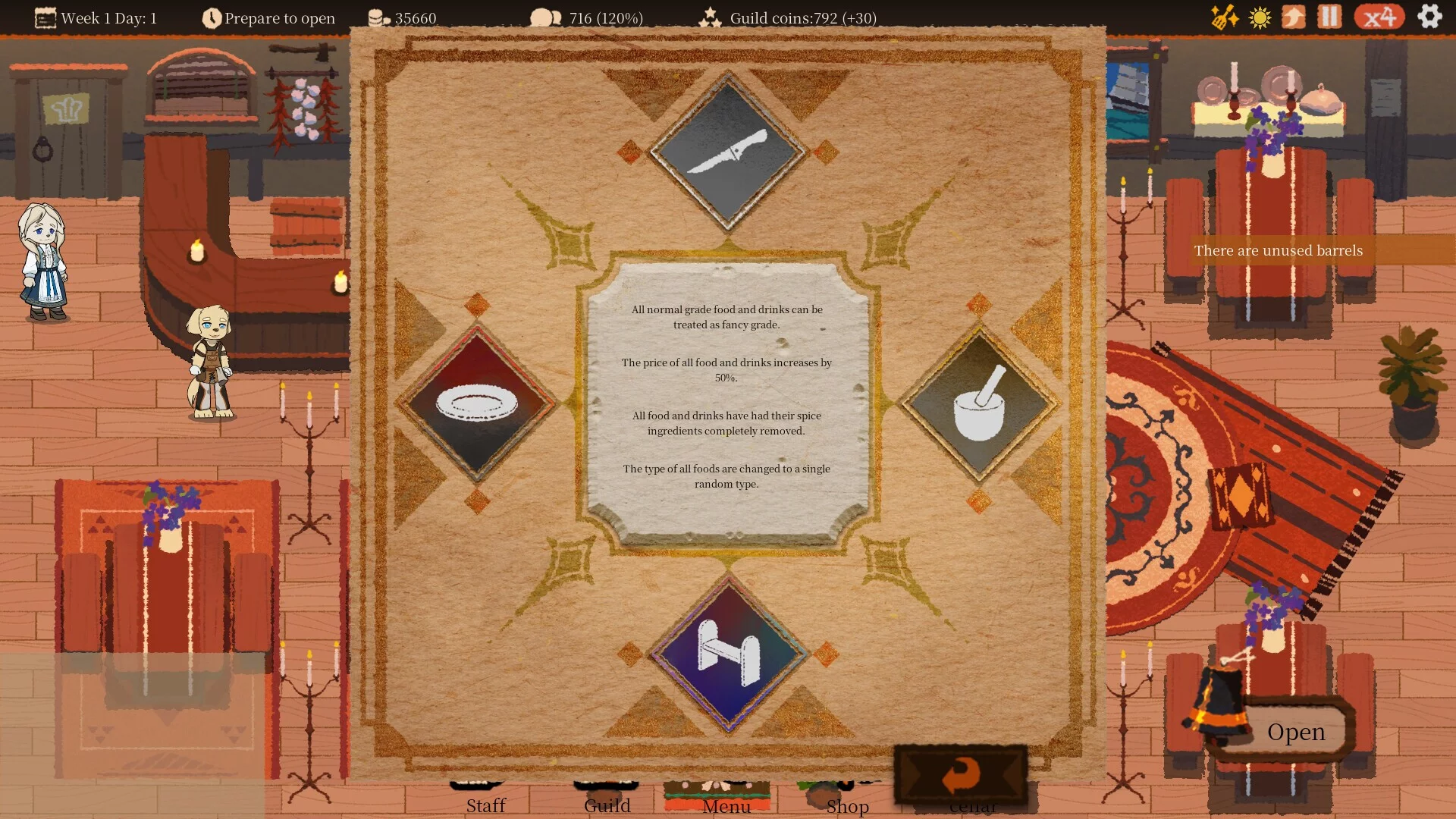 Изображение игры: 白影酒馆 Tavern Revisited