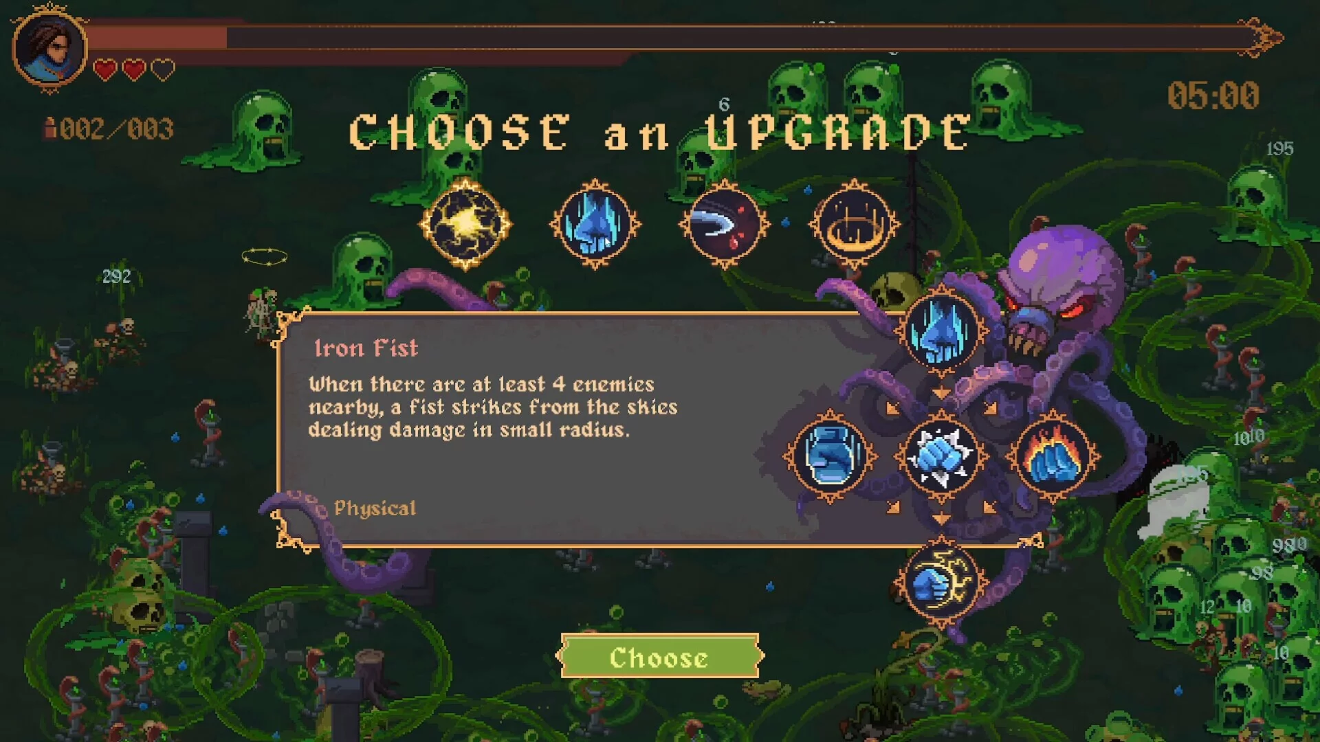 Изображение игры: Arcane Tower Survivors