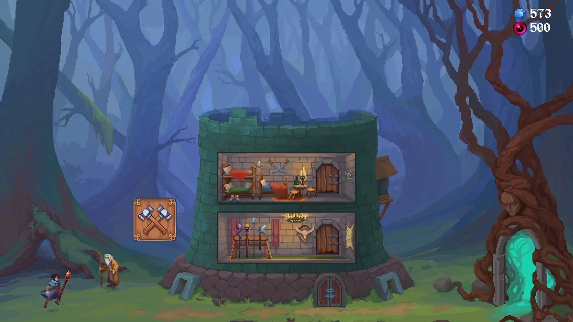 Изображение игры: Arcane Tower Survivors
