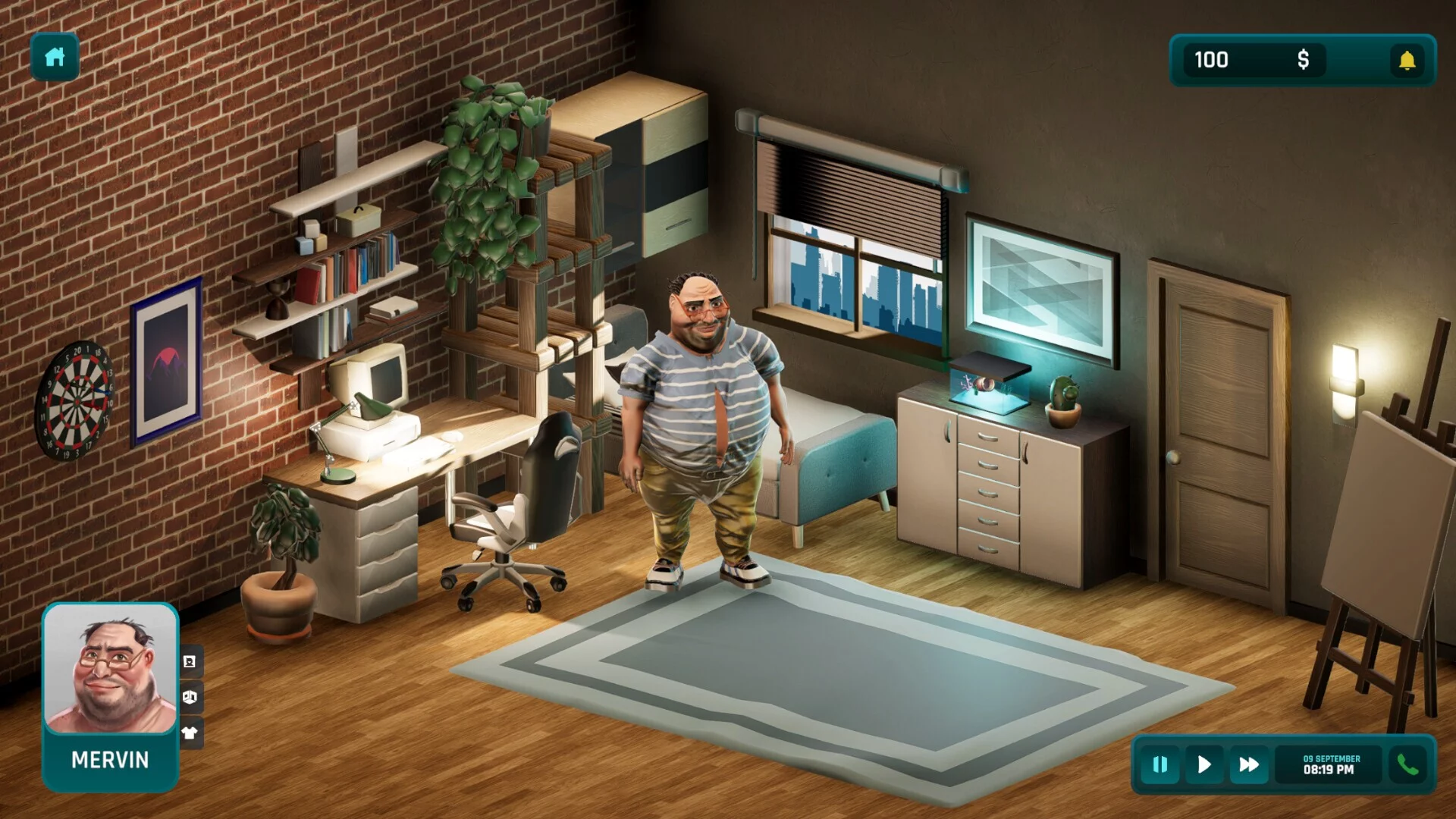 Изображение игры: Nerd Simulator