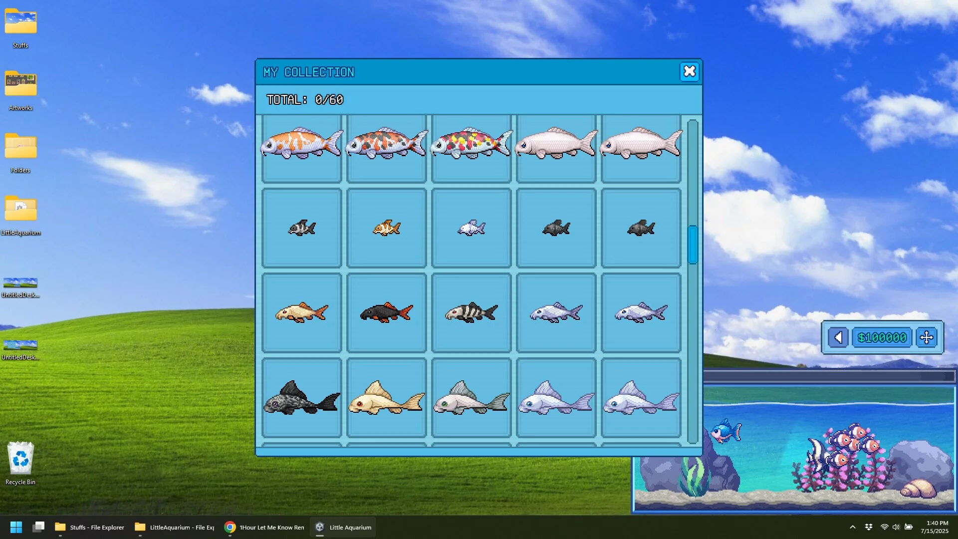 Изображение игры: Little Aquarium