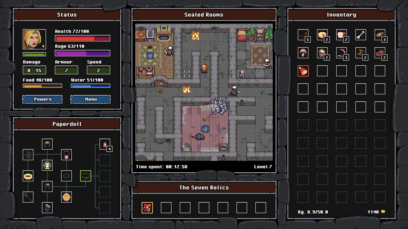 Изображение игры: The Crazy Hyper-Dungeon Chronicles